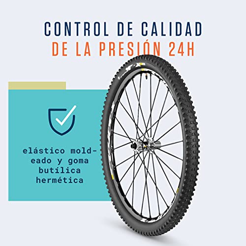 Alphatrail MTB Cámara de Bicicleta Rick 26 Pulgadas AV Schrader Válvula 2X Conjunto con Garantía de Movilidad I Cubierta Compatible Schwalbe, Michelin, Continental, Conti, Maxxis, Vittoria & Kenda