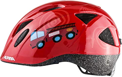 Alpina XIMO Casco de Ciclismo, Unisex-Youth, Firefighter, 47-51