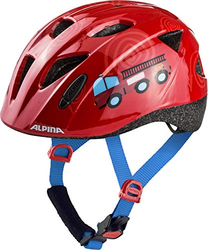 Alpina XIMO Casco de Ciclismo, Unisex-Youth, Firefighter, 47-51