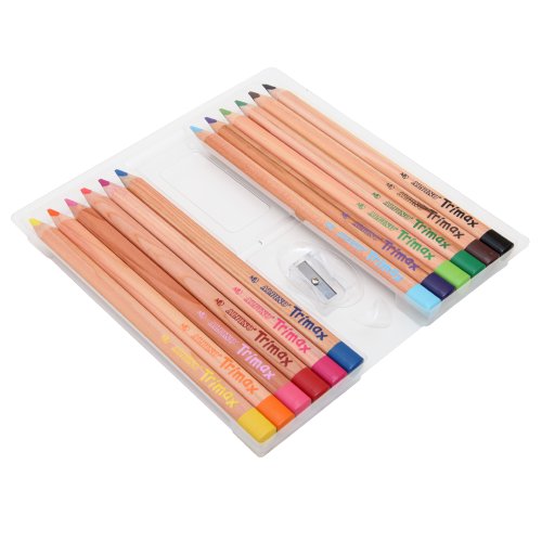 Alpino-490251 Pack de 12 lápices, colores surtidos, Multicolor, Unidad (Paquete de 1) (Industrias Massats 113)