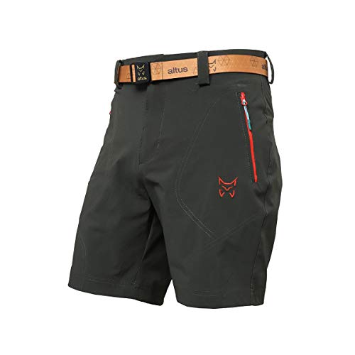 ALTUS Pantalón corto Taupo Verde Bosque Talla M