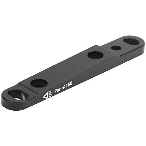 Alvinlite Adaptador de Freno de Disco Montaje de Freno Horquilla Delantera de Bicicleta Soporte de Freno de Disco para Piezas de Freno Delantero Trasero de Bicicleta