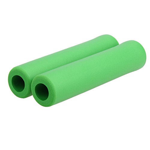 Amazingdeal365 Puños para Manillar de Bicicleta de Silicona para MTB Bicicleta (Verde)