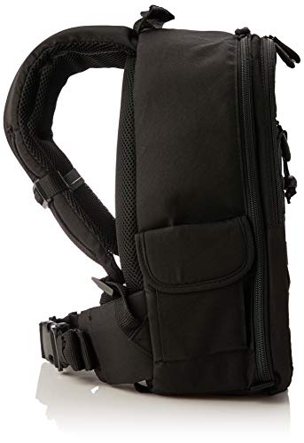 Amazon Basics - Mochila para cámara réflex y accesorios, color negro