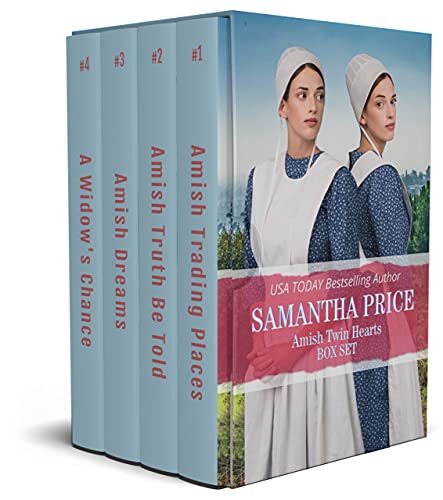 Amish Twin Hearts Boxed Set: Trading Places, Amish Truth Be Told, Amish Dreams, A Widow's Chance: Complete Amish Romance series (English Edition)