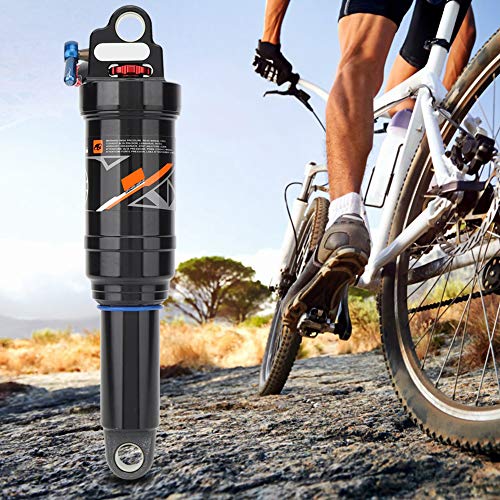 Amortiguador trasero de bicicleta, amortiguador de presión de aire de bicicleta de montaña, amortiguador trasero suave de MTB, accesorio de bicicleta(200 mm)