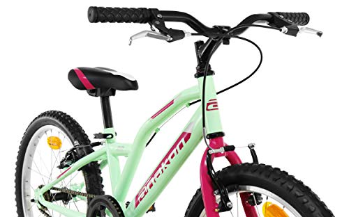 Anakon Hawk One Bicicleta Infantiles, niña, Verde, 6-9 años