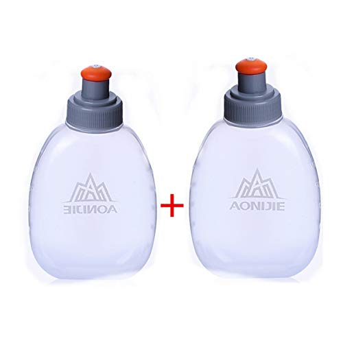 AONIJIE 2 Unidades 170/250 ml Botellas para Running Senderismo Marathon (170ML)