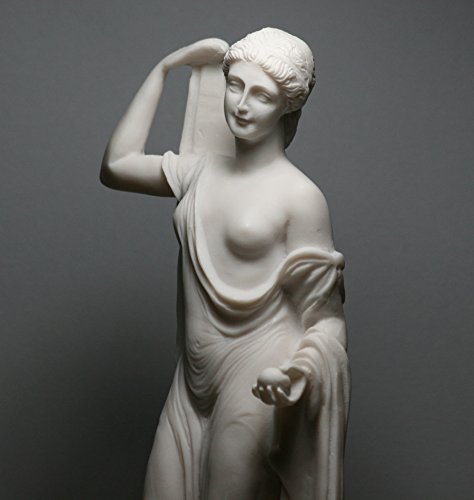 Aphrodite Venus Genetrix - Figura de estatua de mármol fundido (25 cm)