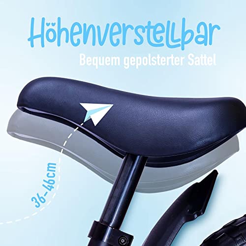 Apollo Aviator Bicicleta sin Pedales de 12 Pulgadas – Bici sin Pedales – Bicicleta de Equilibrio para Niñas y Niños – Bicicleta de Aprendizaje para Niños Pequeños