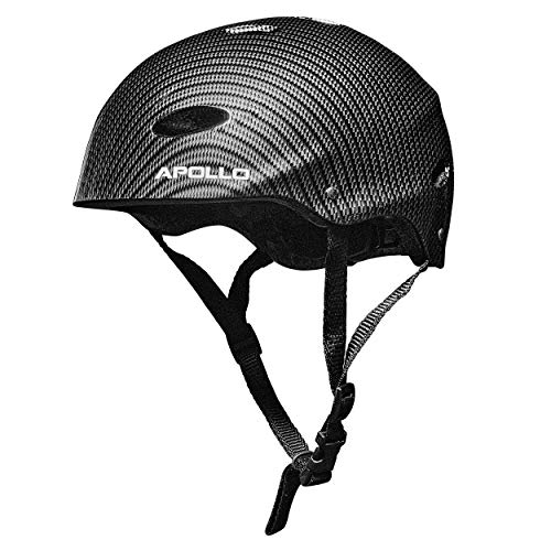 Apollo Casco para Bicicleta – Casco para Snowboard – Casco Ajustable para Skate Patinete MBX con Rueda de Ajuste – Casco para Niños y Adultos – Diversidad de Colores y Tallas