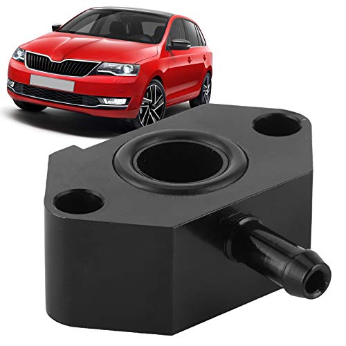 aqxreight - Adaptador de sensor de calibre Boost, Adaptador de sensor de calibre de grifo Turbo Boost de aleación de aluo apto para TFSI TSI 1.2T / 1.4T 1.6 1.9 2.0 TDI