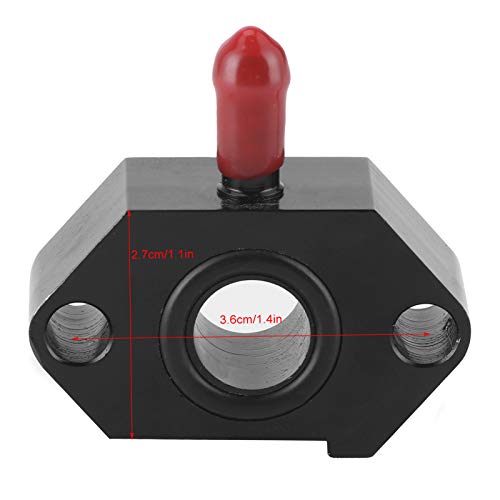 aqxreight - Adaptador de sensor de calibre Boost, Adaptador de sensor de calibre de grifo Turbo Boost de aleación de aluo apto para TFSI TSI 1.2T / 1.4T 1.6 1.9 2.0 TDI