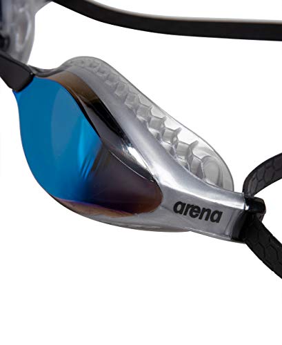 ARENA Air-Speed Mirror Gafas, Unisex-Adult, Silver-Blue, Talla única