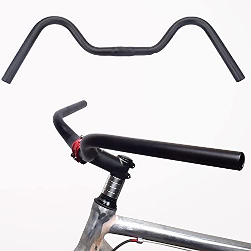 Argerrant 1pc aleación de Aluminio Vintage m-Shape City Road Bike Bicicleta Bicicleta Barbar (tamaño : 31 8 640MM)