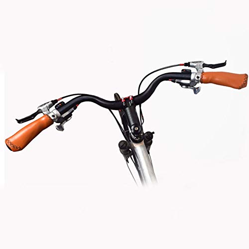 Argerrant 1pc aleación de Aluminio Vintage m-Shape City Road Bike Bicicleta Bicicleta Barbar (tamaño : 31 8 640MM)