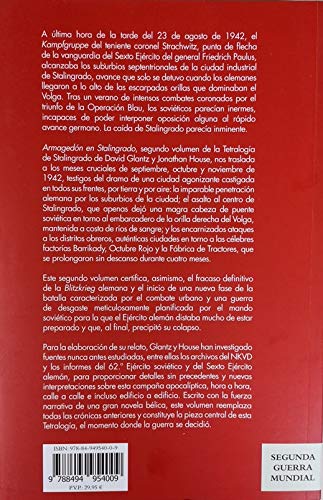 Armagedón en Stalingrado: Operaciones germano-soviéticas de septiembre a noviembre de 1942 (Tetralogía de Stalingrado)