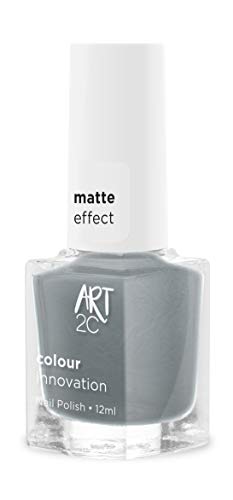 Art 2C - Esmalte de uñas efecto mate, 11 colores, 12 ml, color: Greyhound (MT34)
