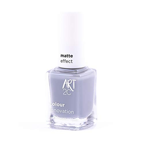 Art 2C - Esmalte de uñas efecto mate, 11 colores, 12 ml, color: Greyhound (MT34)