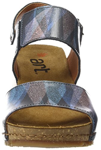 Art Borne, Sandalias con Punta Abierta Mujer, Multicolor (Arlekin 1), 39 EU