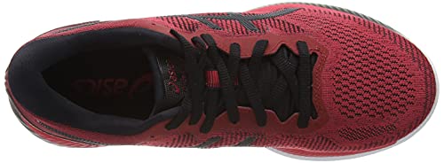 Asics 1011A817-600_43,5, Zapatos para Correr Hombre, Rouge Noir Noir, 43.5 EU