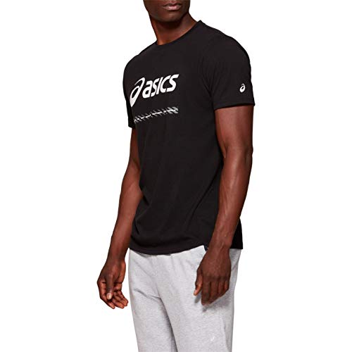 ASICS 2033a085-001_m Camiseta, Negro, Hombre