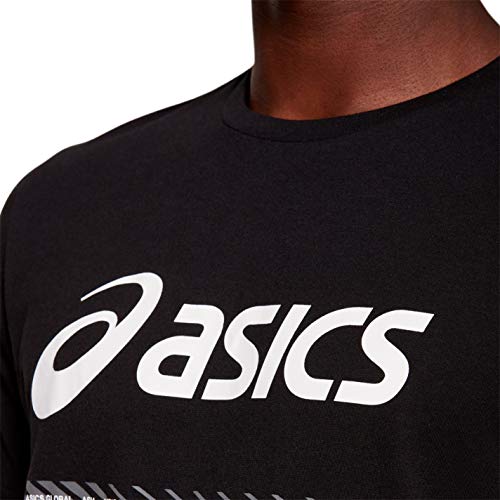 ASICS 2033a085-001_m Camiseta, Negro, Hombre
