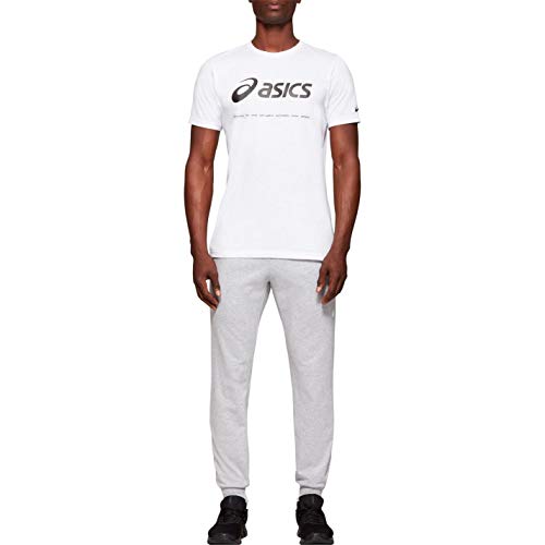 ASICS 2033a085-100_m Camiseta, Blanco, Hombre