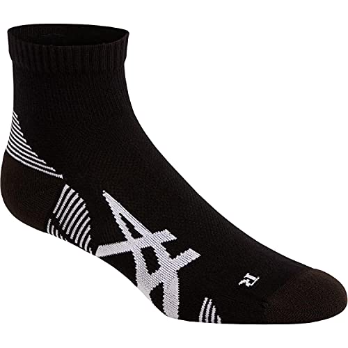 Asics 2Ppk Cushioning Sock Calcetines, Hombre, Performance Black/Brilliant White, M