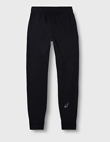 ASICS Big Logo Sweat Pant Pantalón, Hombre, Performance Black/Dark Grey, l