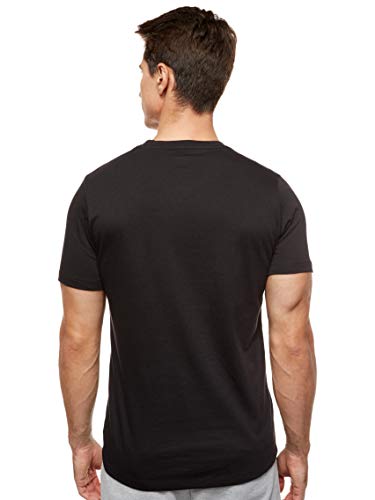 ASICS Big Logo tee Camiseta, Hombre, Performance Black/Brilliant White, M