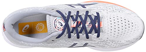 ASICS DYNABLAST 2, Zapatillas de Running Hombre, Glacier Grey Thunder Blue, 42.5 EU