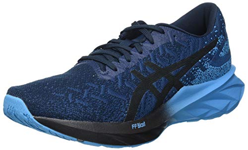 Asics Dynablast, Road Running Shoe Hombre, French Blue/Black, 43.5 EU