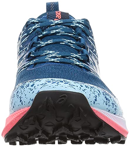 ASICS Fuji Lite 2, Zapatillas de Running Mujer, Bleu Foncã Gris, 42 EU
