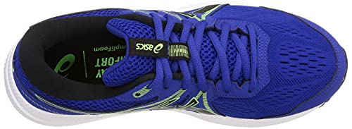 Asics Gel-Contend 7, Zapatillas para Correr Hombre, Monaco Blue/Black, 43.5 EU