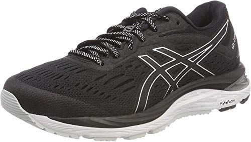 Asics Gel-Cumulus 20, Zapatillas de Entrenamiento Hombre, Negro (Black/White 002), 42 EU