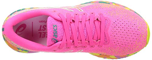 Asics Gel-DS Trainer 26, Road Running Shoe Mujer, Hot Pink/Sour Yuzu, 41.5 EU