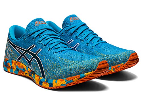 ASICS Gel-DS Trainer 26 Zapatillas de running para hombre, azul (Digital Aqua/Naranja Caléndula), 42 EU