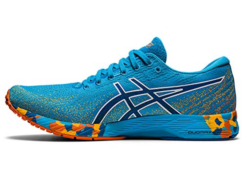 ASICS Gel-DS Trainer 26 Zapatillas de running para hombre, azul (Digital Aqua/Naranja Caléndula), 42 EU