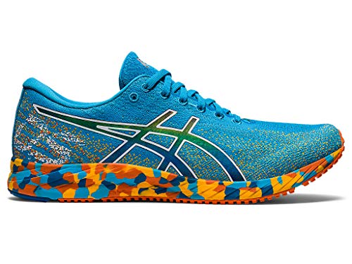 ASICS Gel-DS Trainer 26 Zapatillas de running para hombre, azul (Digital Aqua/Naranja Caléndula), 42 EU