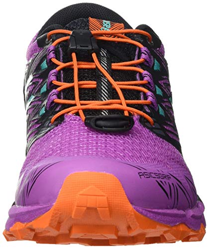 Asics Gel-Fujitrabuco Sky, Trail Running Shoe Mujer, Digital Grape/Baltic Jewel, 39 EU