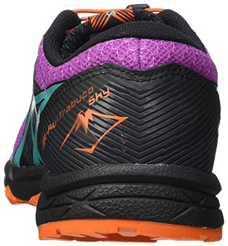 Asics Gel-Fujitrabuco Sky, Trail Running Shoe Mujer, Digital Grape/Baltic Jewel, 39 EU