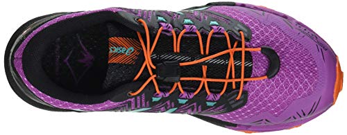 Asics Gel-Fujitrabuco Sky, Trail Running Shoe Mujer, Digital Grape/Baltic Jewel, 39 EU