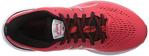 Asics Gel-Kayano 28, Running Shoe Hombre, Electric Red/Black, 44.5 EU