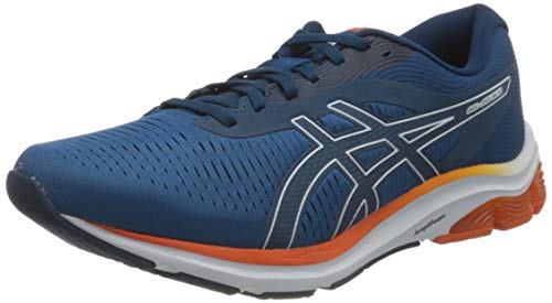 Asics Gel-Pulse 12, Road Running Shoe Hombre, Reborn Blue/Mako Blue, 44 EU