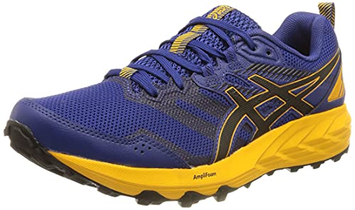 Asics Gel-Sonoma 6, Zapatillas para Carreras de montaña Hombre, Monaco Blue/Black, 44 EU