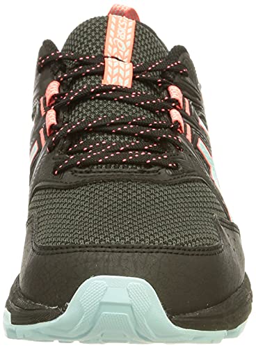 Asics Gel-Venture 8, Trail Running Shoe Mujer, Black/Clear Blue, 40 EU