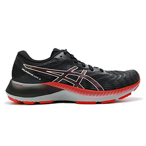 Asics Kayano Lite 02 Zapatillas de Carretera para Hombre Negro Naranja 42.5 EU