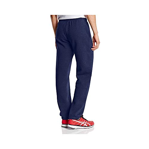 ASICS Logo esposada Pantalones para Hombre, Pantalones, Hombre, Color Azul - Indigo Blue, tamaño Mediano