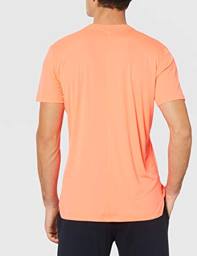 ASICS Silver SS - T-Shirt, Flash Coral, Talla XX-Large